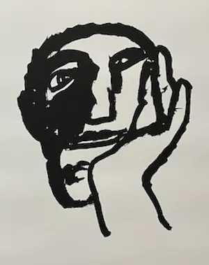 Fie Werkman - portret kopen? Bied vanaf 40!