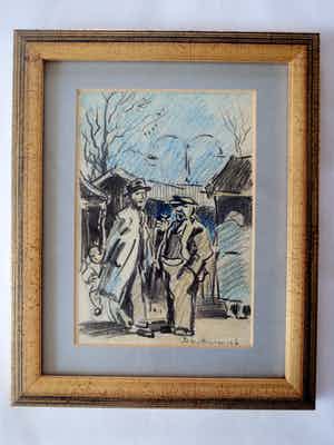 Jan van Bloppoel - mannen op de markt verkocht voor € 35!