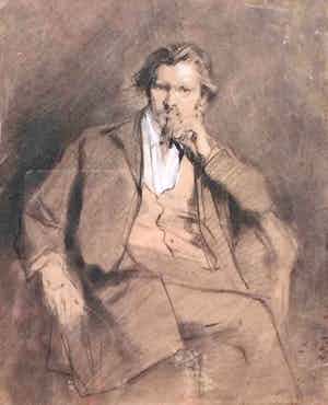 Piet Slager (jr.) - C3979-6 - Portret van P. de Josselier de Jong verkocht voor € 100!