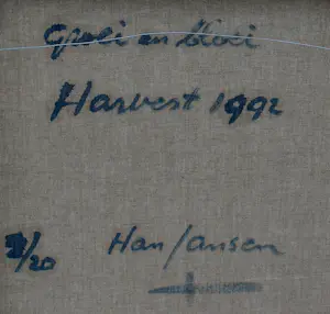 Han Jansen - Olieverf op doek: Groei en bloei Harvest - 1992 kopen? Bied vanaf 320!