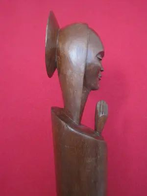 Heiligenbeeld - Maria in Art Deco stijl kopen? Bied vanaf 45!