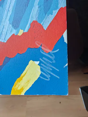 Karel Appel - See me running,steeds in beschermmap gezeten kopen? Bied vanaf 550!