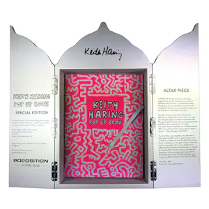 Keith Haring - 3D Pop Up Book - Altarpiece Edition kopen? Bied vanaf 350!