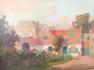 Jan Simon Knikker - " De Stadstuin" kopen? Bied vanaf 275!
