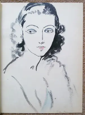 Kees van Dongen - Portrait de femme, pochoir kopen? Bied vanaf 200!