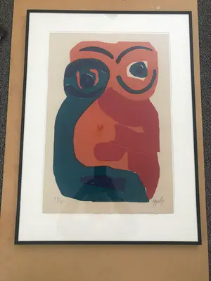 Karel Appel - Happy Face kopen? Bied vanaf 600!