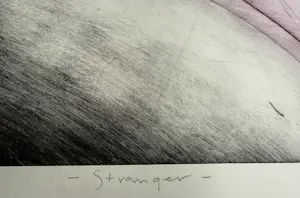 Dana Andreev - handgesigneerde kleurenets | 'Stranger' | 1983 (ZEER KLEINE OPLAGE) kopen? Bied vanaf 90!