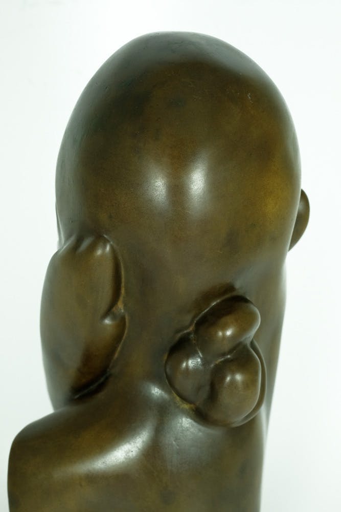 Constantin Brancusi - Bronzen beeld getiteld 'Mademoiselle Pogany II' kopen? Bied vanaf 1900!