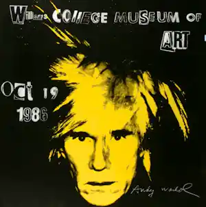 Andy Warhol - Andy Warhol Williams College 1986 orig. Offset Silkscreen Poster kopen? Bied vanaf 700!