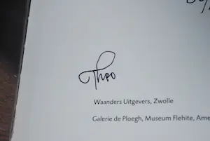 Theo van de Vathorst - Hardcover boek, met pen gesigneerd/monogram/genummerd kopen? Bied vanaf 50!