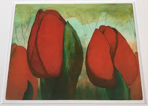 Guus Kuit - Tulpen | prachtige kleurets - ingelijst kopen? Bied vanaf 49!