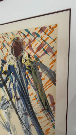 Salvador Dali - Litho Les Vitraux: LA PAROLA DIVINA kopen? Bied vanaf 650!