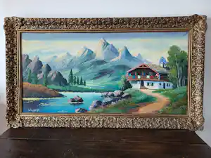 Onbekend - Alpenlandschap kopen? Bied vanaf 50!