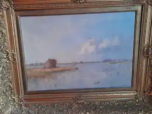 Aris Knikker - zicht op veenplassen kopen? Bied vanaf 650!