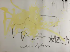 Anton Heyboer - gemengde techniek op papier | 'Zonder titel' kopen? Bied vanaf 274!