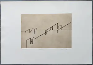 Dick Cassee - Venascle - gesigneerde droge naald ets kopen? Bied vanaf 179!