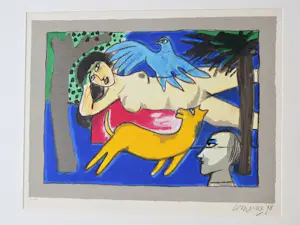 Corneille - Scene Champetre - 171/200 - 1998 - Handgesigneerd kopen? Bied vanaf 320!