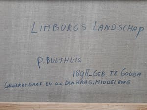 Piet Bulthuis - Limburgs landschap kopen? Bied vanaf 125!