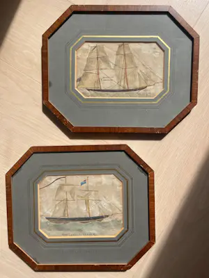 Onbekend - 2 x Maritiem werk: Roderick Ranoom en The Belle Creole kopen? Bied vanaf 40!