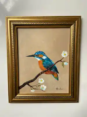 Henk Poeder - Ijsvogel verkocht voor € 145!