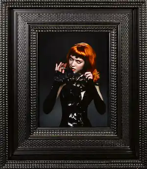 Jenny Boot - C-Print op dibond, Bat Wife - Ingelijst verkocht voor € 150!