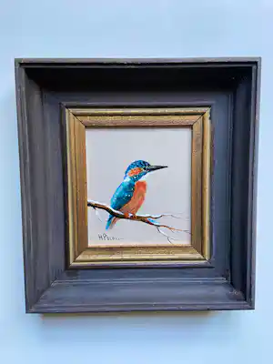 Henk Poeder - IJsvogeltje verkocht voor € 89!