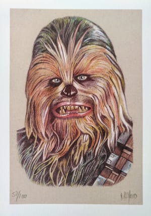 Niet of onleesbaar gesigneerd - "Star Wars" (16 litho's) kopen? Bied vanaf 1!