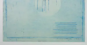 Jan Montyn - Kleurets op papier, Zonder titel - Ingelijst kopen? Bied vanaf 90!