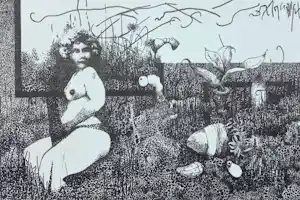 Wout Muller - De eigenaardigheden van tamme rassen II, litho kopen? Bied vanaf 50!