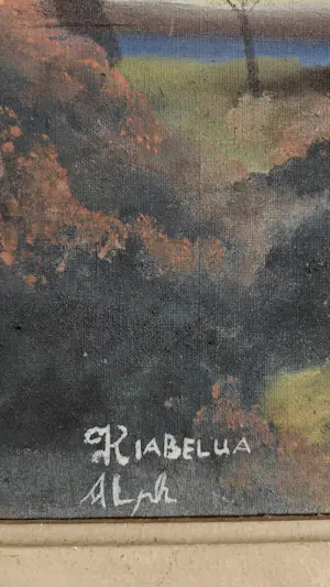 Alphonse Kiabelua - Landschap kopen? Bied vanaf 60!