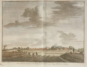 Isaac Tirion - Brouwershaven Tirion Oude Gravure 1755 kopen? Bied vanaf 25!