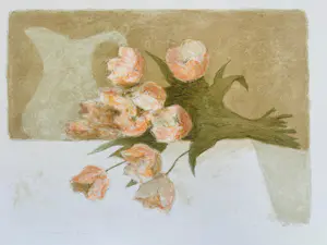 Mart Kempers - Bloemen op tafel met waterkan kopen? Bied vanaf 50!
