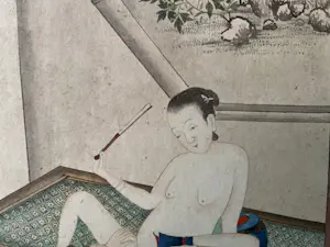 Niet of onleesbaar gesigneerd - China, watercolour, Qing dynasty (1644-1912), aquarel kopen? Bied vanaf 1!