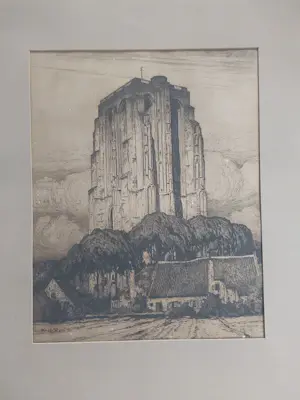 Eugene Lucker - De St Lievenstoren te Zierikzee kopen? Bied vanaf 40!