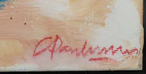 Carolina Paulussen - Acryl op doek, Rozen (Zeer groot) kopen? Bied vanaf 1!