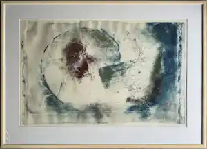 Ad Arma - Ad Arma en Peer van Eeden (Compaan) Ets: 'Abstracte voorstelling' (1990). verkocht voor € 150!