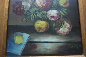 Niet of onleesbaar gesigneerd - Stilleven met bloemen. kopen? Bied vanaf 1!