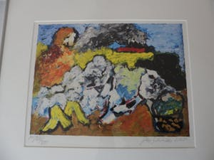 Jan Sierhuis - litho, ZT. 2005 kopen? Bied vanaf 70!