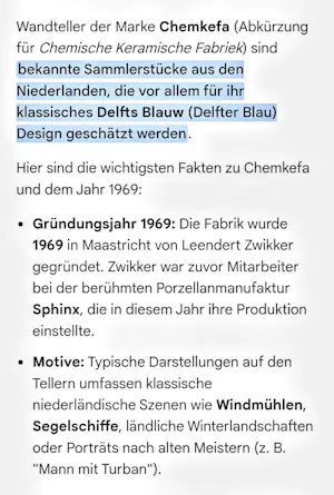 Chemkefa - Wandteller Keramik Delft Blauw Dekor Winterlandschaft nach F.J. du Chattel 70er kopen? Bied vanaf 20!