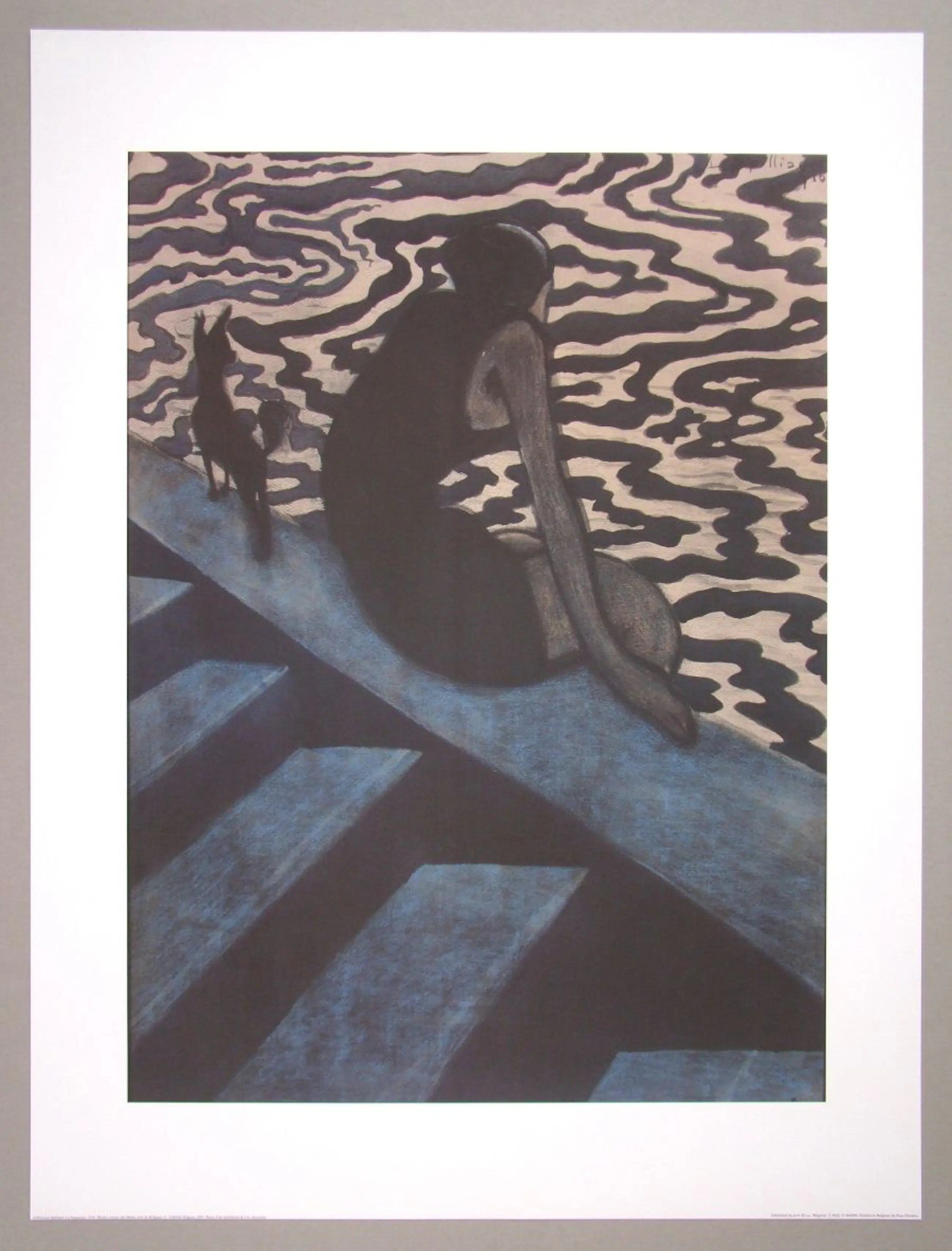 Leon Spilliaert - La baigneuse, 1910 - Offset lithography - 2005
