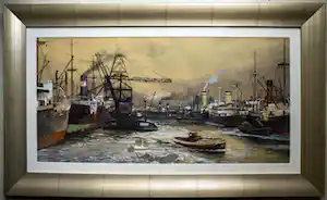Cor van der Zwalm - Haven verkocht voor € 40!