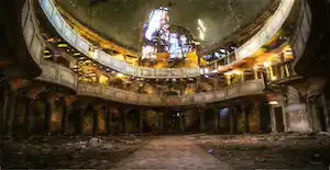 Astrid Boers - C-Print op dibond, The Chapel (Groot) verkocht voor € 150!
