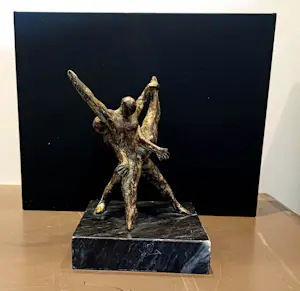 Frank Rosen - brons: dansend paar kopen? Bied vanaf 150!