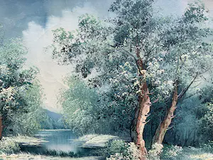 Gerardus Johannes Ernens - Winters landschap. kopen? Bied vanaf 25!