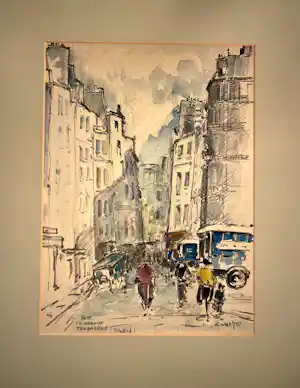 Albert Zwartjes - Rue la grande Truanderie (Paris) kopen? Bied vanaf 65!
