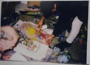 Herman Brood - handbewerkte zeefdruk: Paddo's (uniek!) kopen? Bied vanaf 350!