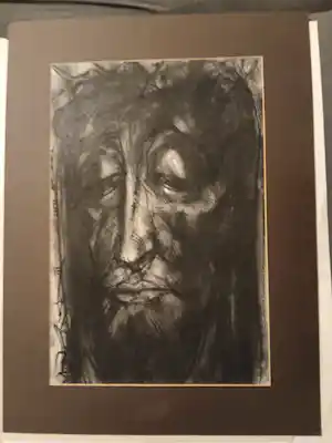 Anto Diez - Expressief portret 1985 kopen? Bied vanaf 95!