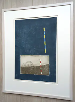 Jan Montyn - La cage de temps II, aquatint ets (netjes ingelijst) kopen? Bied vanaf 10!