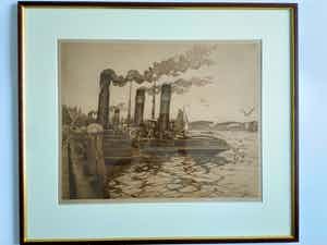 Joseph Lohman - Sleepboten P. Smit Rotterdam verkocht voor € 75!