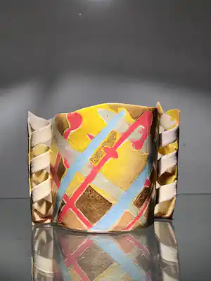 Johan van Loon - Curly Vase verkocht voor € 175!